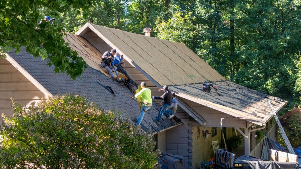Benton Roofing: residential reroof saluda