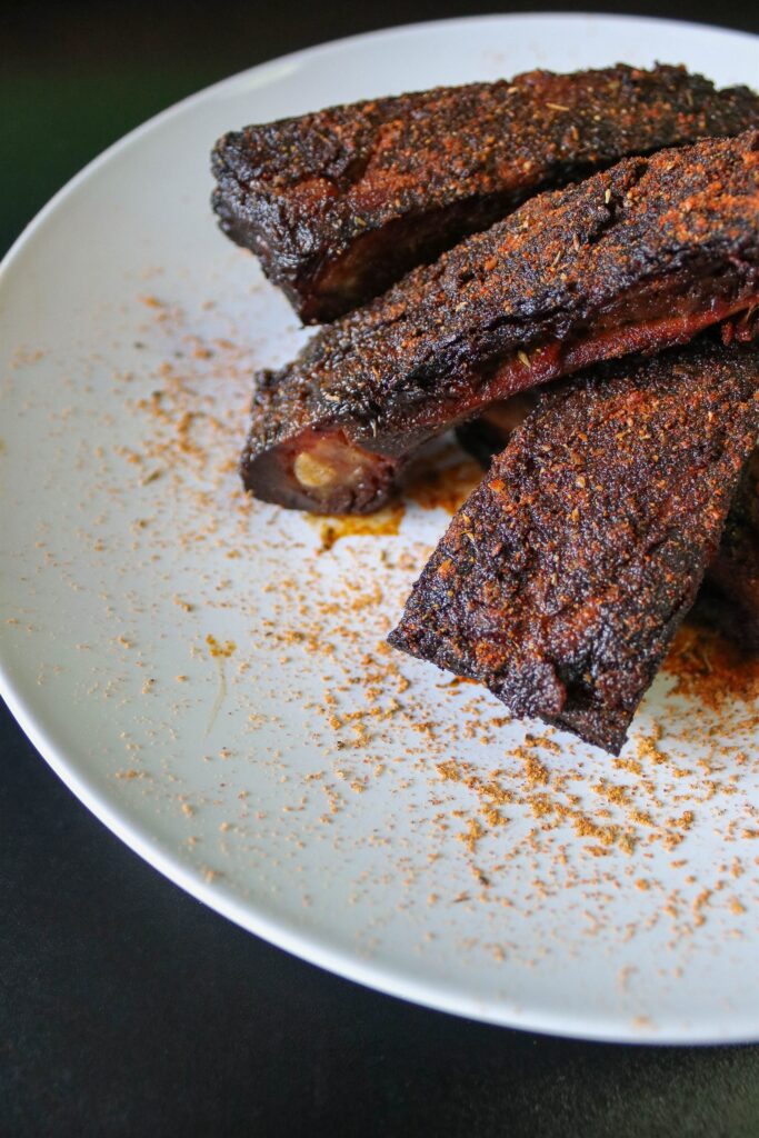 Black Bear BBQ: dry rub ribs