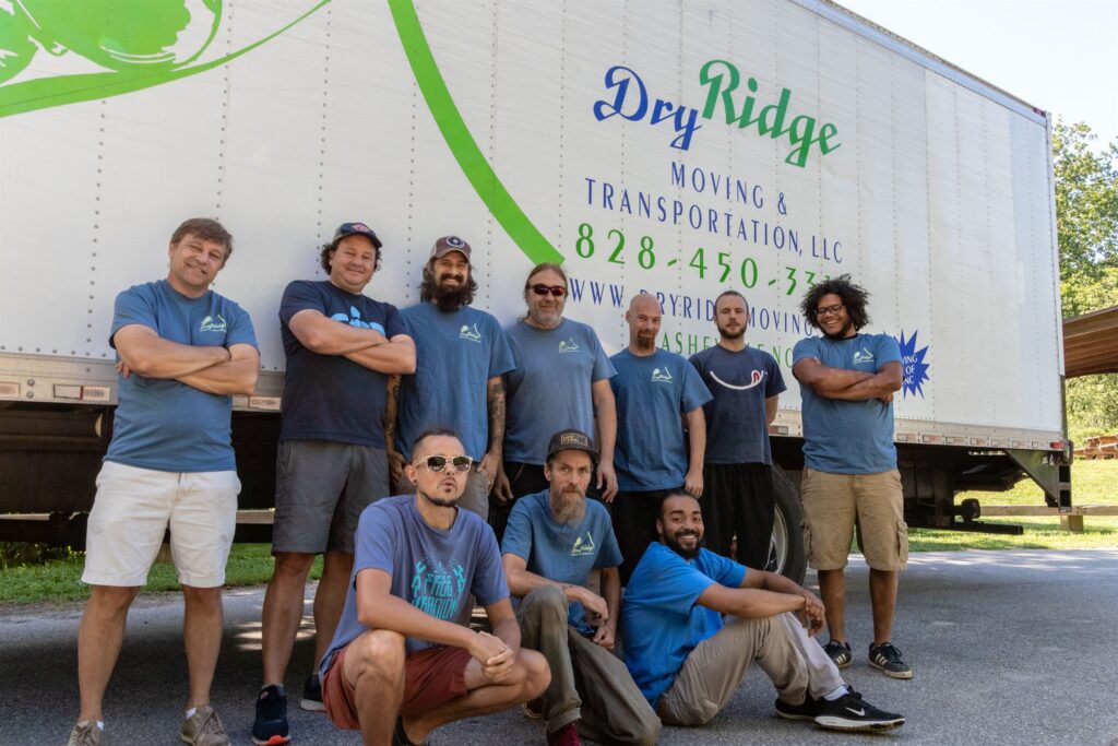 Dry Ridge Moving: team and truck